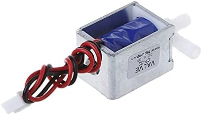 HXiaoF микро-електрически електромагнитен клапан N/C нормално затворен 6V 12V 24V Тел Газ воден въздушен контрол (напрежение