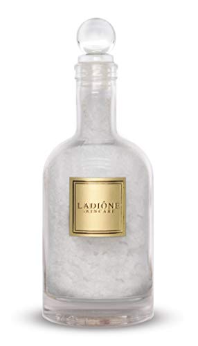 Amalfi Lemon & Vanilla Bath Salt 14 унции (USDA Organic + Natural Ingredients) - LADIONE SKINCARE