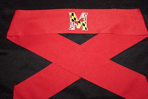Maryland M Flag Атлетик Равенство Headband/Headtie