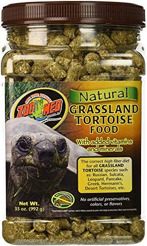 Zoo Med Natural Grassland Tortoise Food 35 грама - Опаковка от 6 броя