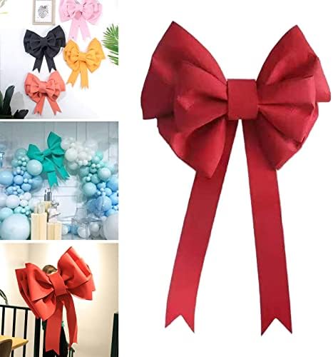 DYNWAVE Bowknot Decoration Beautiful Ркц Добре САМ Large Bow Wall Hanging Decor Prop Celebration for Festivity Occasion