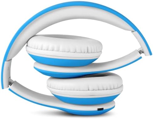 Nenos Kids Bluetooth Слушалки Безжични Детски Слушалки 93dB Ограничен обем Безжични Слушалки за Деца (Blau)