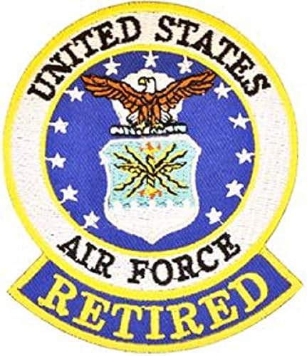 Емблемата на ВВС на САЩ - Бродирани Ленти, висок клас за Шиене на Желязо в Нашивке - 3