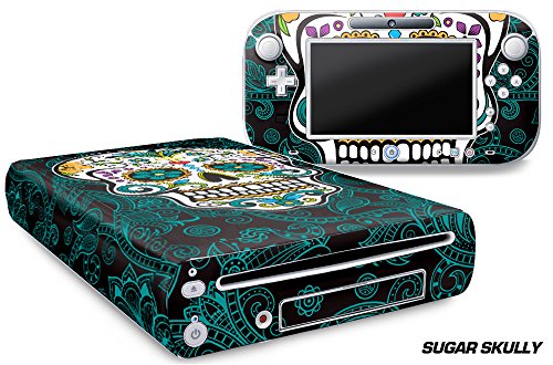 247 Skins Graphics Sticker kit Стикер Съвместими с Nintendo Wii U и ръководители - Sugar Skully