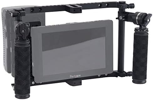 Клетка режиссерского монитор NITZE с регулируеми дръжки за 7 - инчови и 9-инчови LCD монитори - JSQ-002