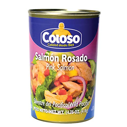 Coloso Розова сьомга ( Сьомга Rosado ) 14,75 унция ( 418 грама ) на банката (опаковка 1)