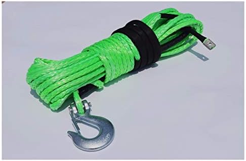 ЖУ-CL Въже на Лебедка Зелен 10mm30 Синтетичен Въжето на Лебедката, теглещи превозни Въжета,Кевларовый Въже на Лебедка