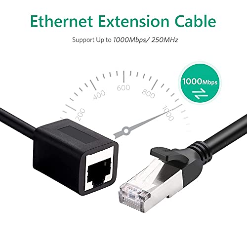 Съединители Cat5 Cat6 удължителен кабел Ethernet RJ45 Cat 6 Мъж към жена Rj-45 Ethernet LAN Мрежов Кабел Адаптер за PC, Лаптоп 5 m 8 m 10 m - (CN, дължина на кабела: 8 м)