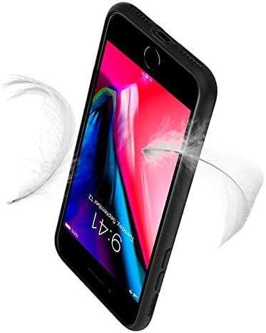 Калъф за Samsung Galaxy S21 5G (6.20), HHUAN ултра тънък Черен Мек Силиконов TPU Корпус, устойчив на удари Бронята на