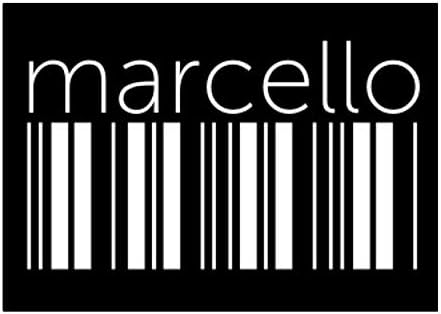 Teeburon Marcello Lower Баркод Sticker Pack x4 6х4