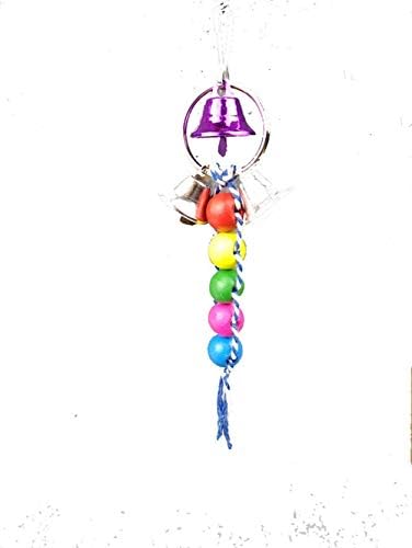 PULABO Strong and Long-LastingPet Juggling Budgie Доставки Bird Bell Swing Stand bar Cloud Ladder Bell String Toy Parrot