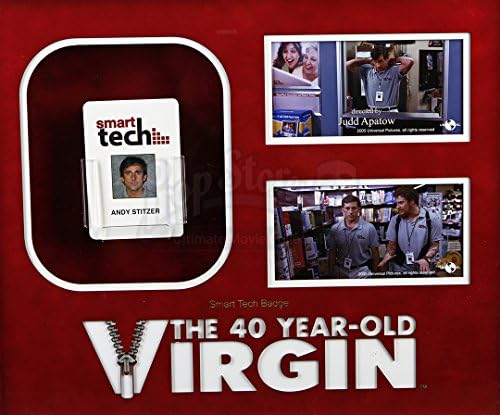 Оригиналът на филма подпори - 40 - годишна Девица-Производство на Анди (Стив Каррелл) направи дисплей иконата на Smart Tech - Автентичен