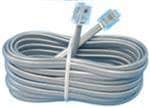 Ethernet/Мрежови кабели, РАЗКЛОНИТЕЛ RJ11 МОДУЛЕН ТЕЛЕФОН M-M (опаковка от 40) (32-1414)