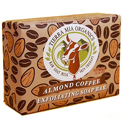 Tierra Mia Organics Almond Coffee Отшелушивающее сапун за тяло, 3,8 унции