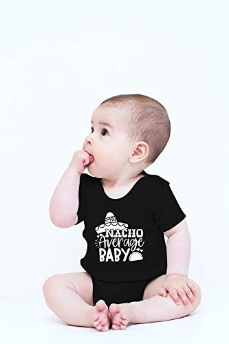Светлин Average Baby - Смешни Тако Tuesday Gift - Сладко Бебе One-Piece Baby Bodysuit
