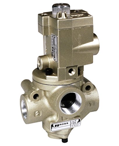 Ross Controls 2751A4011 27 Series 2/2 Single Pressure Controlled Valve, Spring Return, Normally Closed, 1/2 in-Out NPT