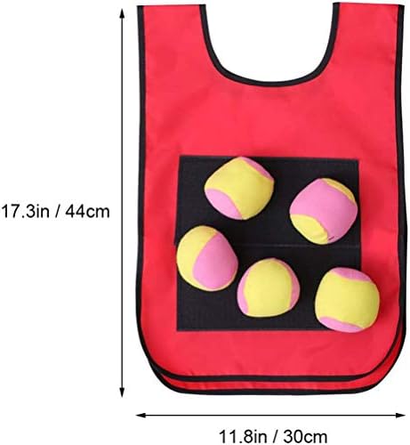 Дан&Dre народна топка Sticky Vest Outdoor Throwing Game,Dimple Toy, Sensory Toys,Early Education Toy Attention Intensive