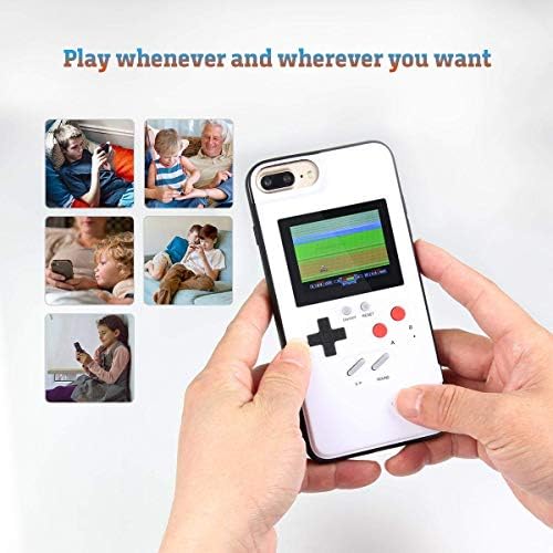 Gameboy iPhone Case Playable Gameboy Case for iPhone, Handheld Game Console Gameboy Phone Case Retro Gaming Phone Case