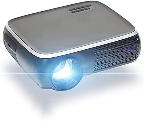BDRSRX M8S Full HD 1080P проектор 4K 7000 WiFi Bluetooth Съвместим USB AV с подарък (Цвят : M8S) (Цвят : M8s)