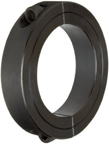 Climax Metal 2С-200 Стоманена двухсекционный битумен скоба, черно оксидное покритие, размер на дупки 2, 3 OD, с установочным