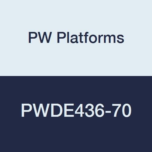 PW Платформа PWDE436-70 Двойна Входна платформа, 4-Степенна, платформа 36 x 70, Зъбни стълба
