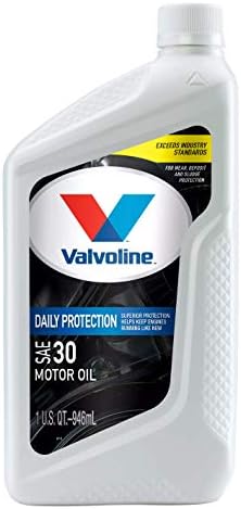 Valvoline Daily Защита SAE 30 Обичайно моторно масло 1 КВ., сграда 6 (опаковка може да варира)