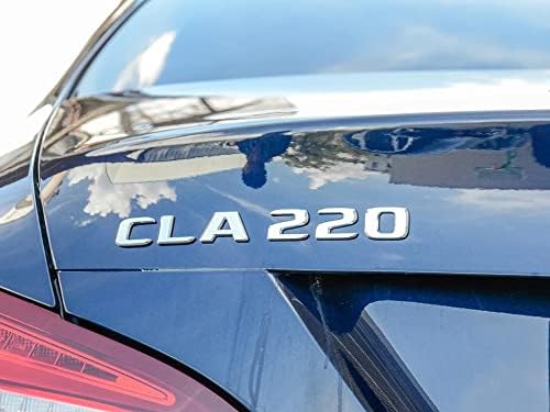 JXSB CLA180 CLA260 Багажника Заден Писмо Емблемата на Иконата 3D Стикер, Подходящи за Mercedes Benz AMG CLA Аксесоари