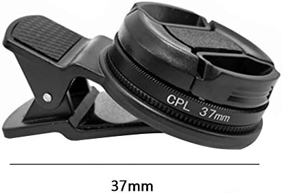 iayokocc Phone Camera Lens - 37MM Professional Околовръстен Lens Universal Clip-On Cell Phone Camera Lens е Съвместим