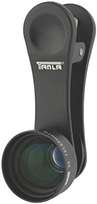 Tanla Универсален 3X оптично увеличение 3X супер телефото обектив 3X варио-обектив, съвместима за Samsung Galaxy S21,