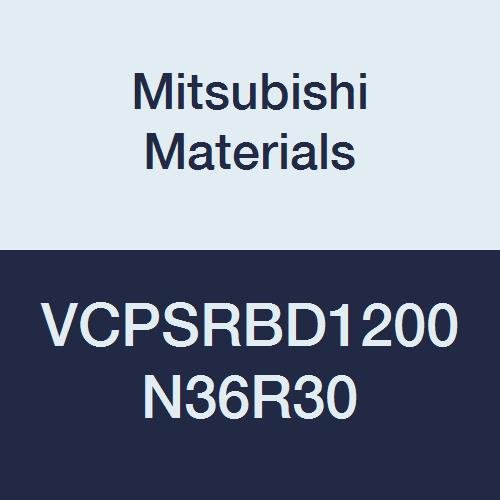 Mitsubishi Materials VCPSRBD1200N36R30 Series VCPSRB Carbide Miracle End Mill, 4 Къс канавка, Висока точност, Форма радиус,