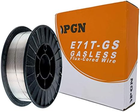 PGN - E71T-GS .030 (0.8 мм) Безгазовый флюсовый жило От Мека стомана МИГ Заваръчен тел - макара 10 килограма