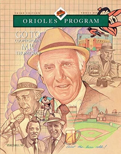 Кал кал ripken-младши Autographed Baltimore Orioles Program (JSA) - Списания с автограф от MLB