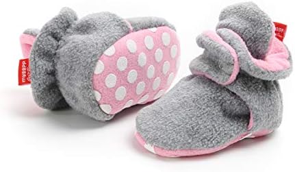 LUWU Baby Boy Girls Newborn Мек Fleece Booties Бебе Toddle Crib Обувки Winter Snow Boots
