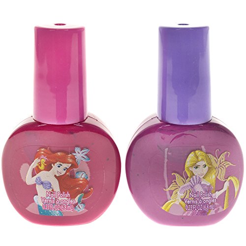 TownleyGirl Disney Princess Peel-Off Nail Polish Gift Set for Kids, 2 CT, Small (DP2494SE)