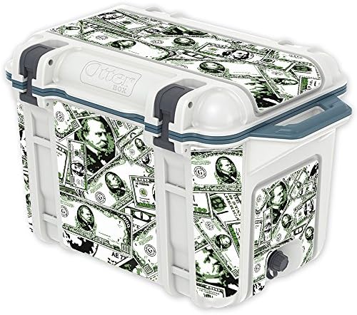 MightySkins (охладител в комплекта не е включена) на Кожата е Съвместима с OtterBox Venture 45 кв. Cooler - Phat Cash | Защитно, здрава и уникална vinyl стикер wrap Cover | Лесно се нанася | Произвед