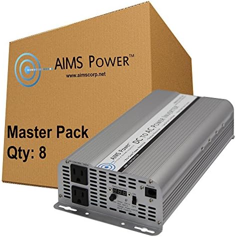 AIMS Power MPINV250012W 2500W Power Inverter, 8 бр (Master Pack)