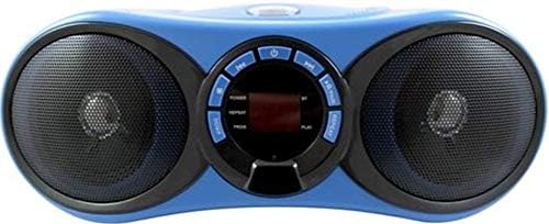 Мултимедиен плейър HamiltonBuhl Boombox CD/FM с Bluetooth приемник(R), син (HB-100BT2)