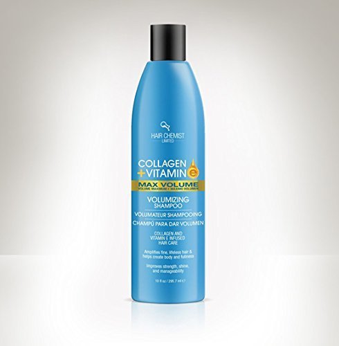 Hair Химик Collagen and Vitamin E Max Volume Shampoo 10 унции (6 опаковки)