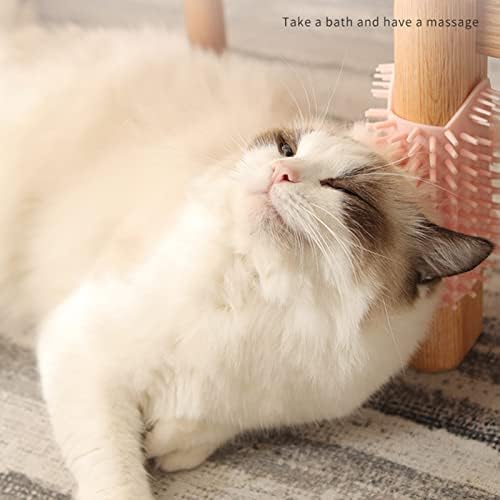 Infgreateh Домашни Любимци Comb Пет Cat Corner Grooming Четка Soft Touch Пет Доставки Pink S