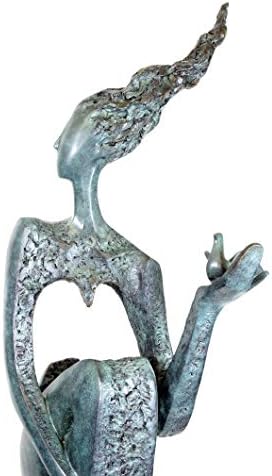 Kunst & Ambiente - Статуята на съвременното изкуство - Лимитированная бронзов Гол с гълъб - Голямата скулптура градина
