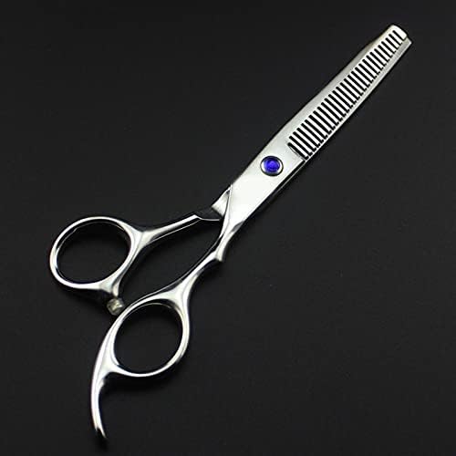 Ножици Фризьорски Ножици Директни Ножица за Изтъняване на коса Ножици Професионални Ножици за коса Прическа Комплект (Цвят : само Изтъняване)