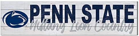 KH Sports Фен 40x10 Знак с Логото на Penn State Nittany Lions
