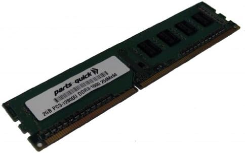 Актуализация памет 2GB за дънната платка Gigabyte GA-H81M-H DDR3 PC3-12800 1600 MHz Non-ECC DIMM RAM (резервни ЧАСТИ-QUICK Brand)