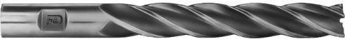 F&D Tool Company 19000-XL962 Торцевая fresa с квадратни носове с множество канали, в единия край, по-дълги, Премиальная кобальтовая стомана, Диаметър мелници 1.25, Диаметър на опашка