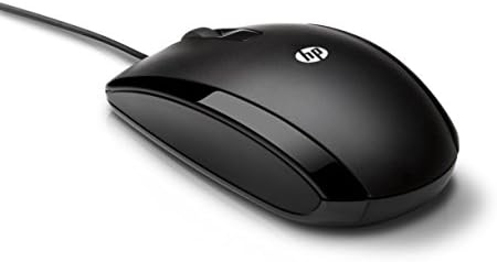 HP USB 3 Button Optical Mouse (KY619AAABA),черен