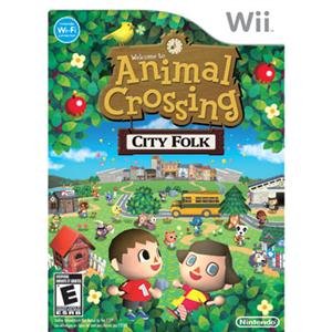 НОВИЯТ Animal Crossing City Folk Wii (софтуер за видео игри)