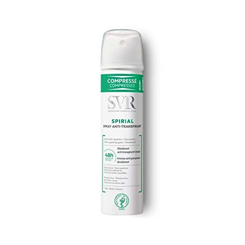 Svr laboratoires spirial spray anti-transpirant дезодорант 75ml. 48hrs свежест-Подарък За Лечение На Кожата
