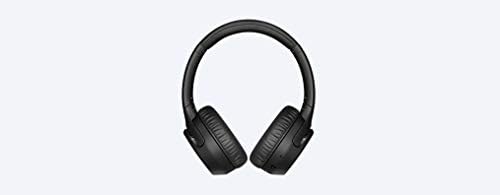 Безжични слушалки Sony WH-XB700B, 30 часа живот на батерията, в стил on-Ear, оптимизирани за гласов помощник - Черно-Международната