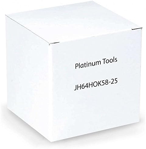 Platinum Tools JH64HOK58-25 4-инчов чук върху J-метафорично куката, за 5/16 инча-1/2 инча, размер 64, 25 броя в кутия