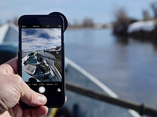 Death Lens iPhone Plus 8 Fisheye 200 Degree Professional Photo - HD е Идеално за скейтборд, сноуборд, ски и пътуване